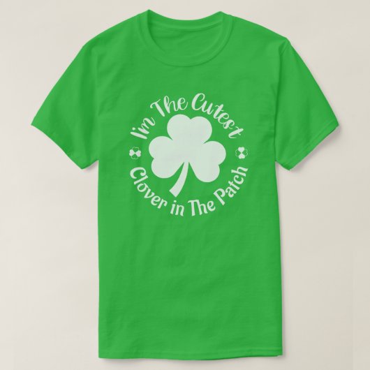 Niedliche Klee - St. Patrick's Day-Geschenk T-Shirt (Design vorne)