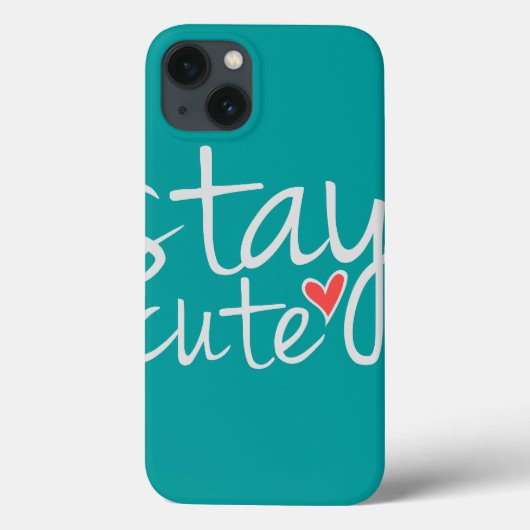 Niedliche Kleider bleibe dort iPad Case, grau Case-Mate iPhone Hülle (Rückseite)