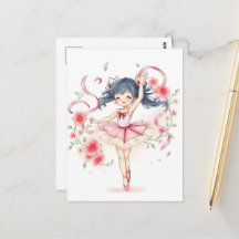 Niedliche kleine Ballerina