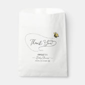 Niedliche Kleine Bee Baby Dusche Geschenktütchen (Vorderseite)