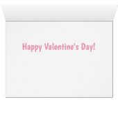 Niedliche kleine Biene, Biene meine Valentine Pun (Innenansicht Horizontal (Unten))