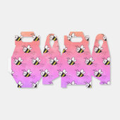 Niedliche Kleine Bienenmuster Wasserfarben Babydus Geschenkschachtel (Ungefaltet)