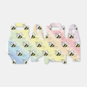 Niedliche Kleine Bienenmuster Wasserfarben Babydus Geschenkschachtel (Ungefaltet)