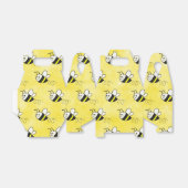 Niedliche Kleine Bienenmuster Wasserfarben Babydus Geschenkschachtel (Ungefaltet)