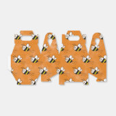 Niedliche Kleine Bienenmuster Wasserfarben Babydus Geschenkschachtel (Ungefaltet)
