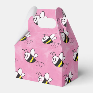 Niedliche Kleine Bienenmuster Wasserfarben Babydus Geschenkschachtel