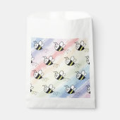 Niedliche Kleine Bienenmuster Wasserfarben Babydus Geschenktütchen (Vorderseite)