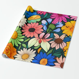 Niedliche kleine Blume Geschenkpapier