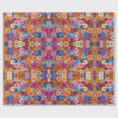 Niedliche kleine Blume Geschenkpapier (Flach)