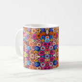 Niedliche kleine Blume Kaffeetasse (Vorderseite Links)