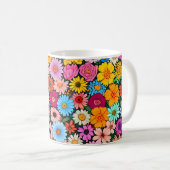 Niedliche kleine Blume Kaffeetasse (VorderseiteRechts)