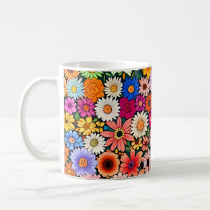 Niedliche kleine Blume Kaffeetasse