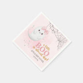 Niedliche kleine Bogen Wasserfarbenfall Mädchen Du Serviette (Ecke)