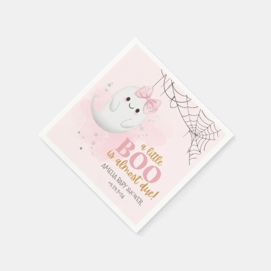 Niedliche kleine Bogen Wasserfarbenfall Mädchen Du Serviette (Ecke)