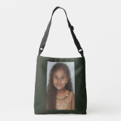 Niedliche, kleine, braune Hautbraun Tragetaschen Mit Langen Trägern (Rückseite)