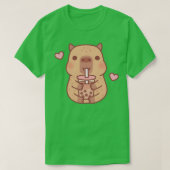 Niedliche kleine Capybara-Lieben Bubble Tee (Design vorne)