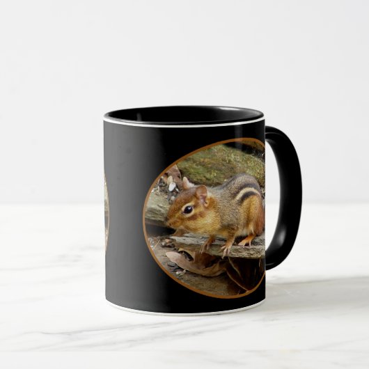 Niedliche kleine Chipmunk-Tasse Tasse (VorderseiteRechts)