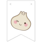 Niedliche Kleine Dumpling Babydusche Wimpelkette (Erste Fahne)
