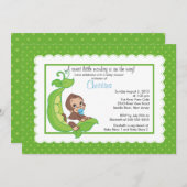 Niedliche kleine einladung (Vorne/Hinten)