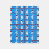 Niedliche kleine Eisbären Fleecedecke (Vorderseite)