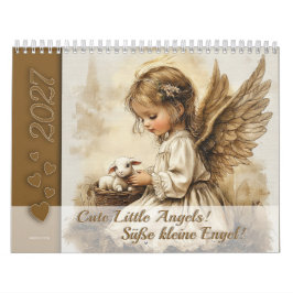 Niedliche kleine Engel - Süße kleine Engel 2026 Kalender