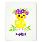 Niedliche kleine Ente Fotodruck (Vorne)