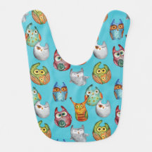 Niedliche kleine Eulen - alles in allem