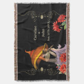 Niedliche kleine Fee mit Pilz. Decke (Vorderseite Vertikal)