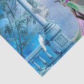 Niedliche kleine Fee Seidenpapier (Ausschnitt)