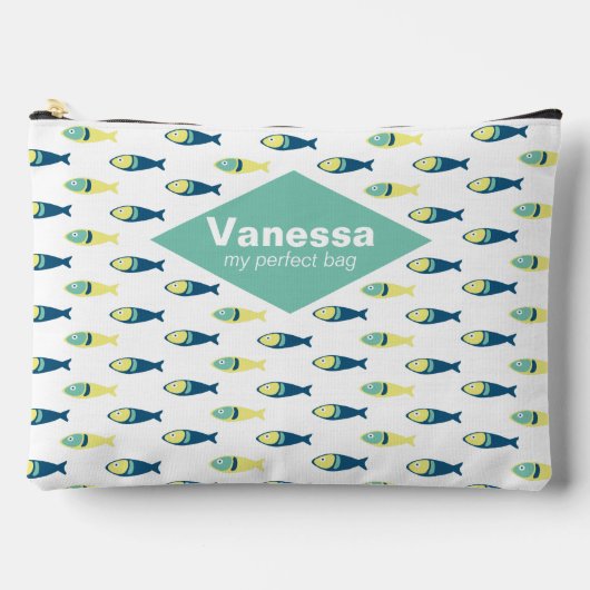 Niedliche kleine Fische. Zubehörtasche (Vorderseite)