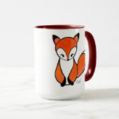 Niedliche kleine Foxy Tasse (VorderseiteRechts)