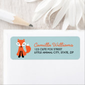 Niedliche kleine Fuchs benutzerdefinierte Rücksend (Insitu)