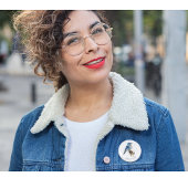 Niedliche Kleine Gebirgswasserfarbe, kundenspezifi Button