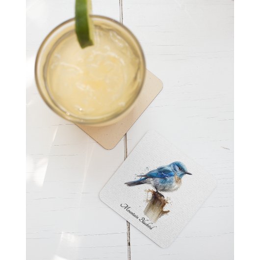 Niedliche Kleine Gebirgswasserfarbe, kundenspezifi Glasuntersetzer