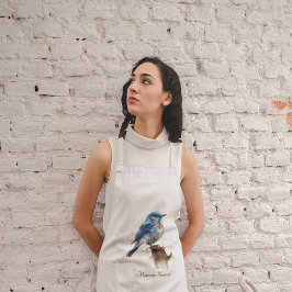 Niedliche Kleine Gebirgswasserfarbe, kundenspezifi Lange Schürze