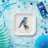 Niedliche Kleine Gebirgswasserfarbe, kundenspezifi Pappteller (Party)