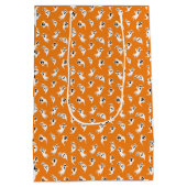 Niedliche kleine Geister Beängstigend Spaß Hallowe Mittlere Geschenktüte (Rückseite)