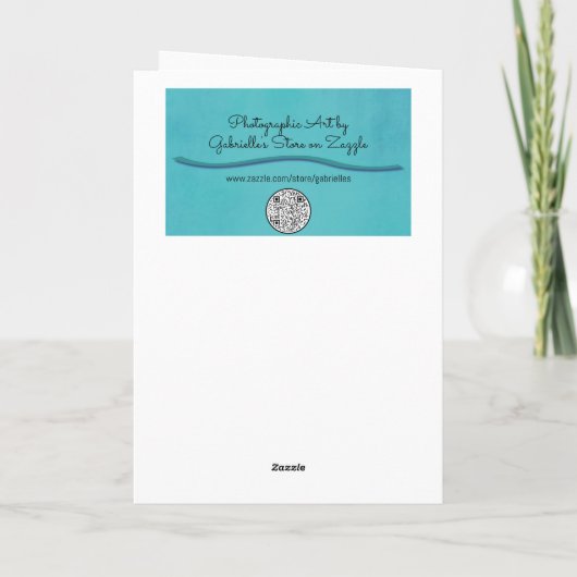 Niedliche Kleine Gelbe Warbler Bird Art Note Card Karte (Rückseite)