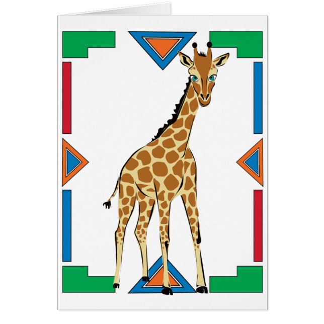 Niedliche kleine Giraffe (Vorne)