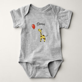 Niedliche kleine Giraffe Baby Strampler