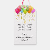 Niedliche kleine Girl-Gift-Tags Geschenkanhänger (Rückseite)