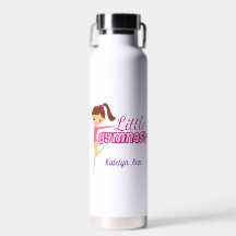 Niedliche Kleine Gymnast Pink Custom Gymnastik Kin