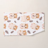 Niedliche Kleine Hamster Drei Muster Badhandtuch Set (Handtuch)