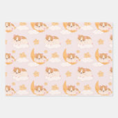 Niedliche Kleine Hamster Drei Muster Geburtstag Geschenkpapier Set (Vorderseite 3)