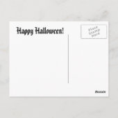 Niedliche Kleine Hexe Postkarte (Rückseite)