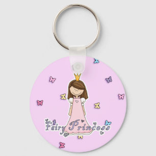 Niedliche kleine Hübsche Märchenprinzessin Schlüsselanhänger