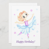 Niedliche kleine Ingwer Ballerina (Vorne/Hinten)