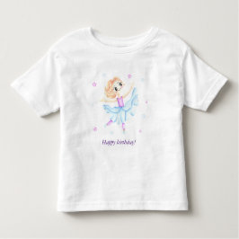 Niedliche kleine Ingwer Ballerina Kleinkind T-shirt