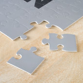 Niedliche kleine Katze mit Personalisiertem Namen Puzzle (Seite)