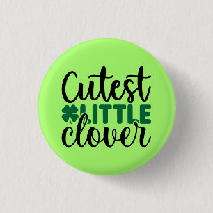 Niedliche Kleine Klee-Charme-60277 Button